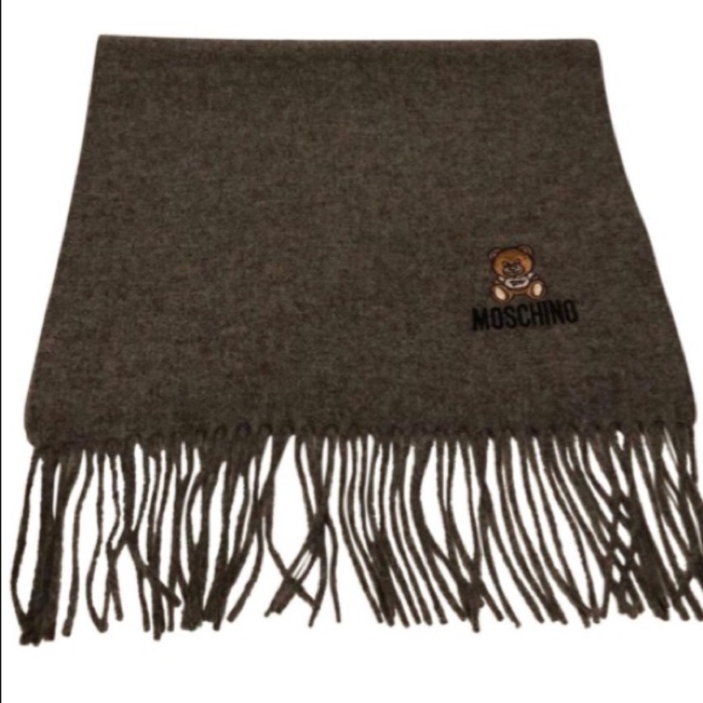 Authentic Brand-New Moschino Bear Scarf!